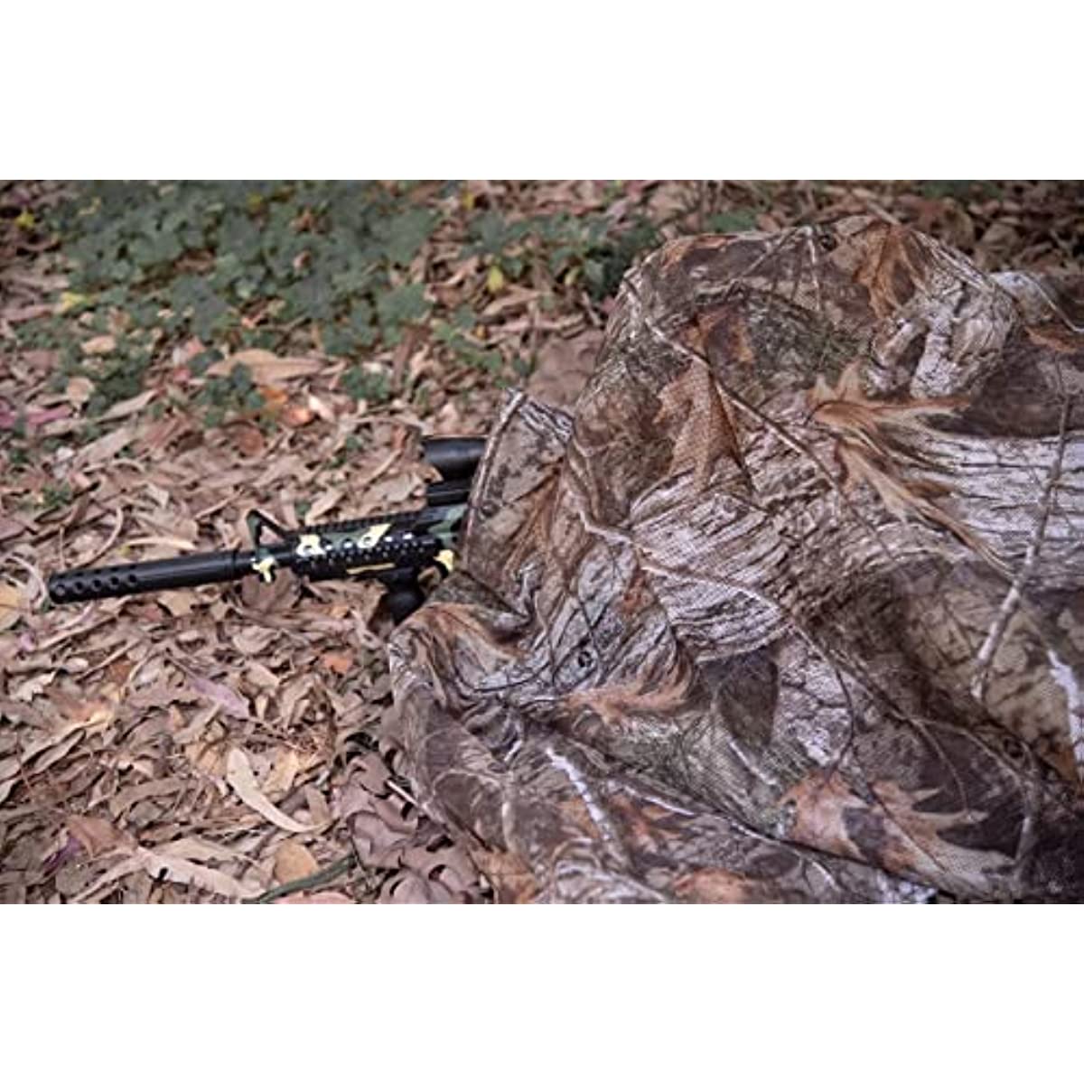 LOOGU 300D Camo Netting Super Tree Camo