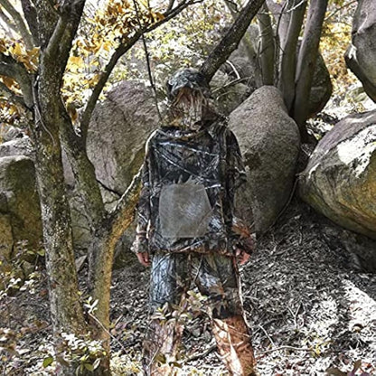 LOOGU Combinaisons anti-moustiques, pantalons anti-moustiques et veste à capuche – Maille ultra fine – pour la pêche, la randonnée, le camping et le jardinage 