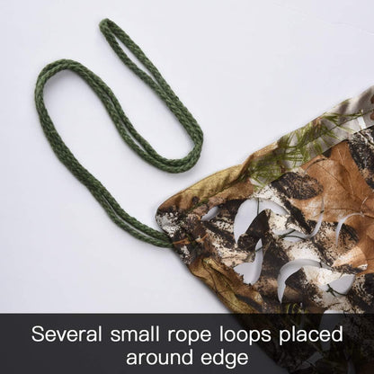 LOOGU Hunting Camo Netting With Polyester DTY 190T