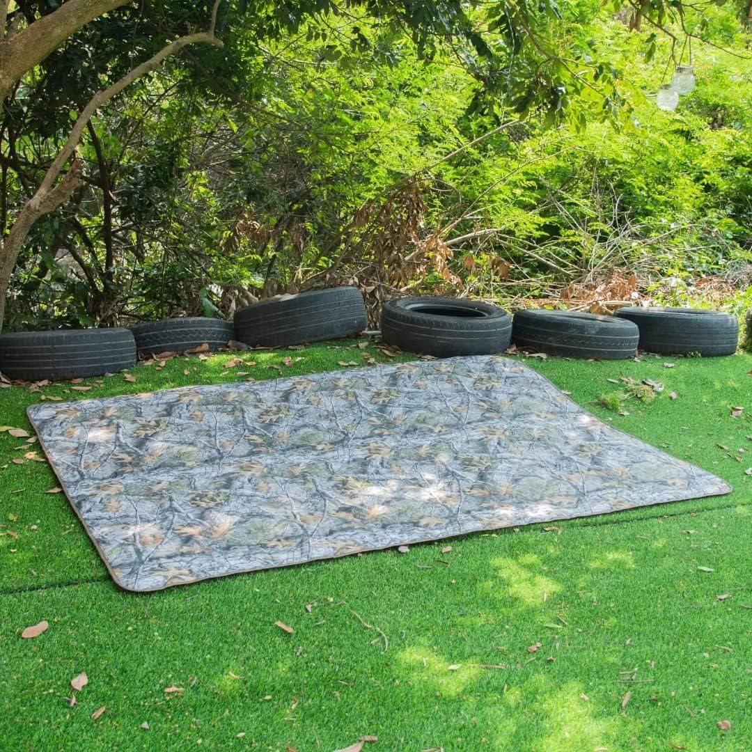 LOOGU – couverture camouflage Woobie imperméable, doublure de poncho pour le camping en plein air, la randonnée, la chasse, la survie, la randonnée, le pique-nique 