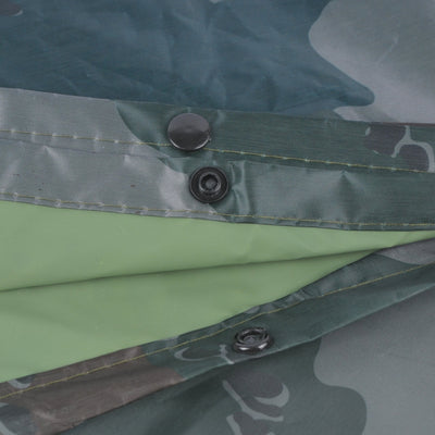 LOOGU Poncho de Pluie, Manteau de Pluie Camouflage imperméable, Feuille de Sol d'abri de Camouflage extérieur