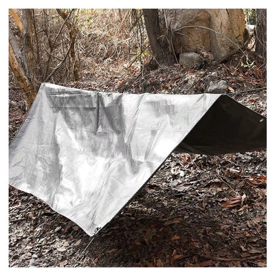 LOOGU Bâche imperméable robuste, couverture en poly multi-usage camouflage arbre bionique